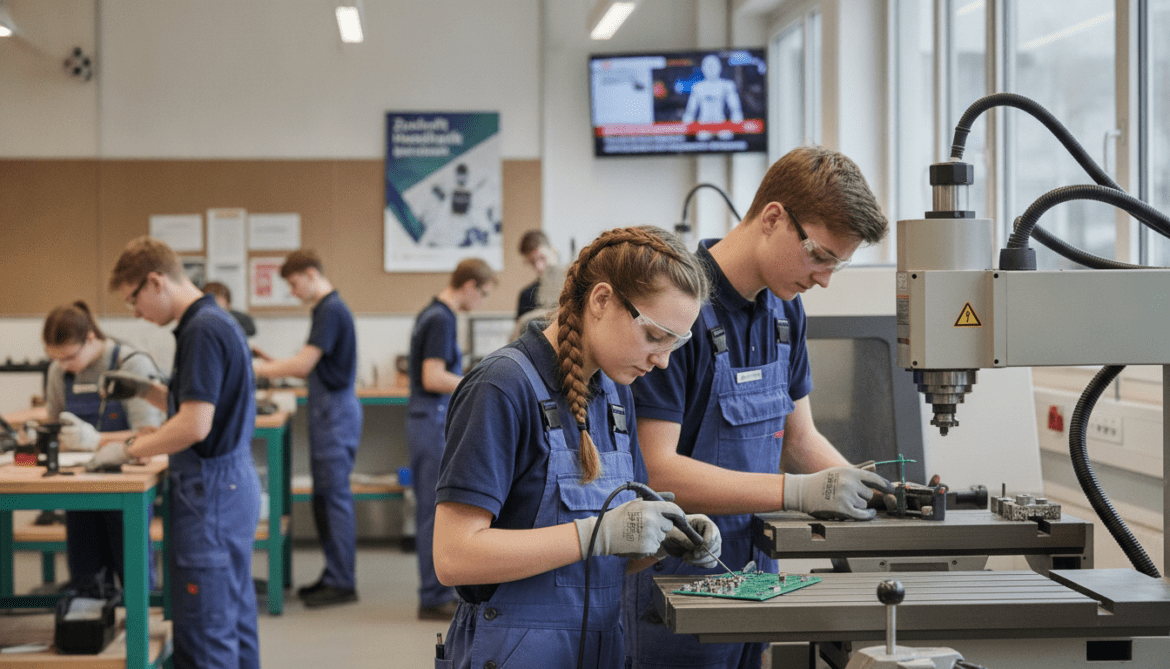 Skilled trades attract growing numbers of German Abitur graduates amid AI fears