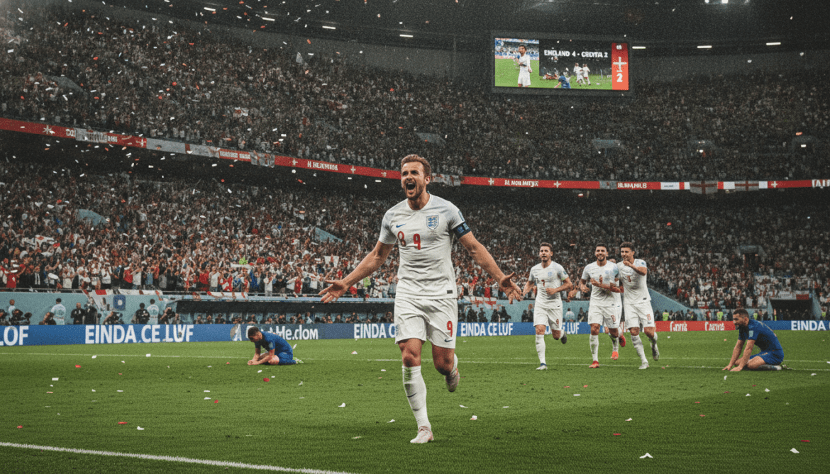 Harry Kane Propels England to 4-2 World Cup Opening Win Over Croatia