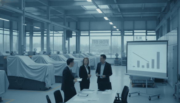 German industry employment hits ten-year low as firms delay hiring