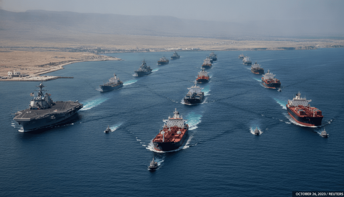 US military confirms 12 ships allowed through naval blockade of Iran