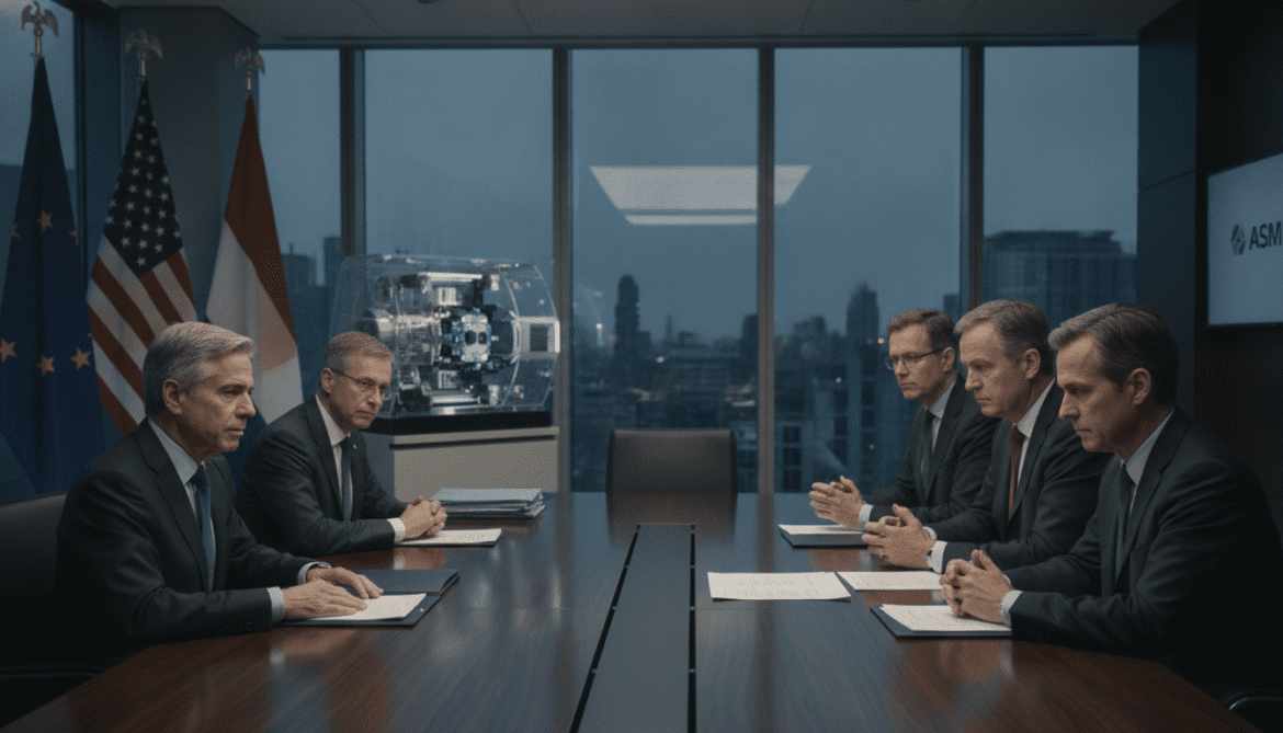 ASML Pressed by U.S. Over Alleged EUV Machine Shipment to China