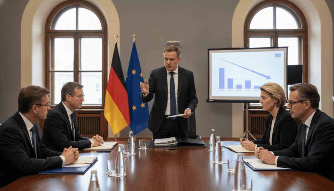 EU budget under pressure as Merz demands steep reductions in Brussels