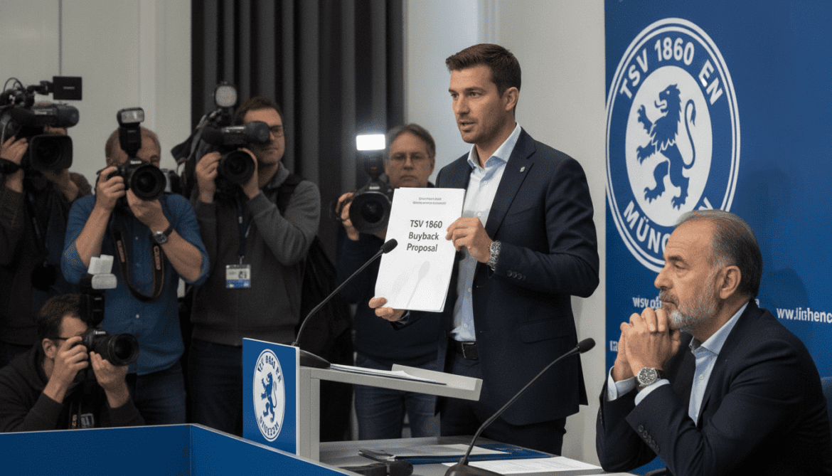 TSV 1860 Munich board member proposes buyback from investor Hasan Ismaik