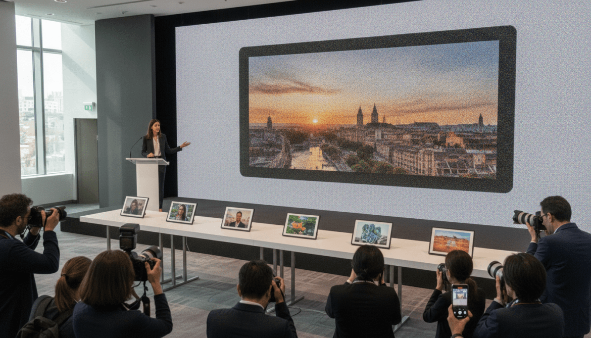 Aura launches Ink e-ink frame rendering photos with six-color dithering