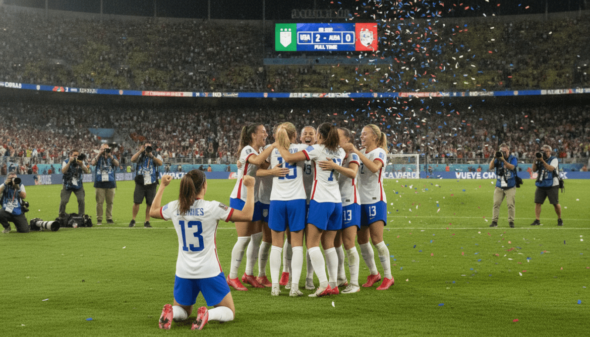 United States clinches World Cup knockout spot with 2-0 win over Australia