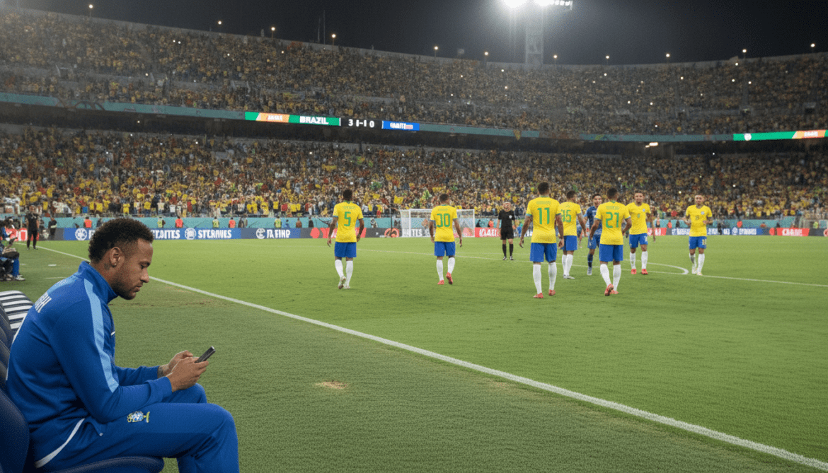 Neymar stays in New Jersey as Brazil beats Haiti 3-0 in Philadelphia