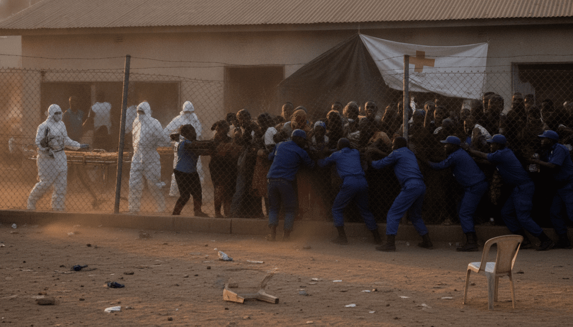Ebola fears after families storm DR Congo quarantine centre and free patients
