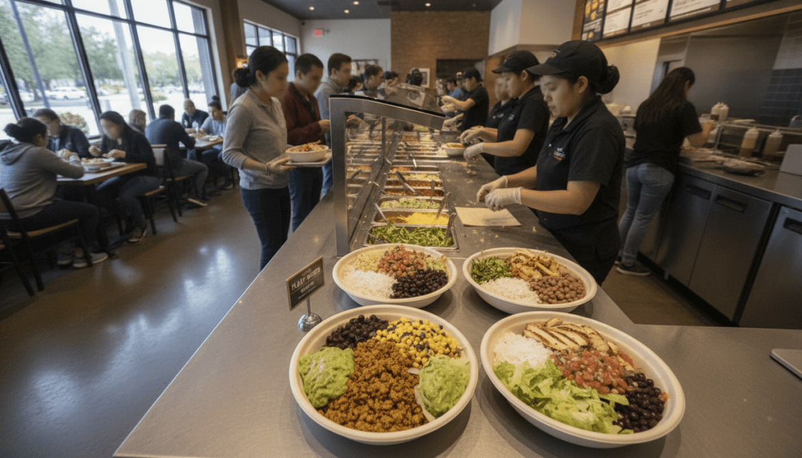 Chipotle offers healthy options with plant-based bowls and allergy-friendly choices