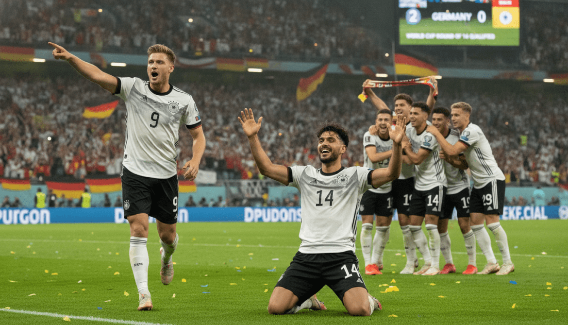 Germany secures World Cup knockout spot as Undav scores twice