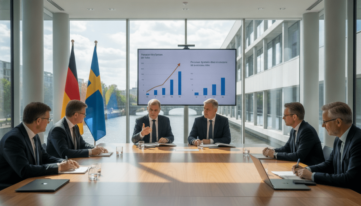 Germany's coalition moves toward Swedish-style premium pension reform