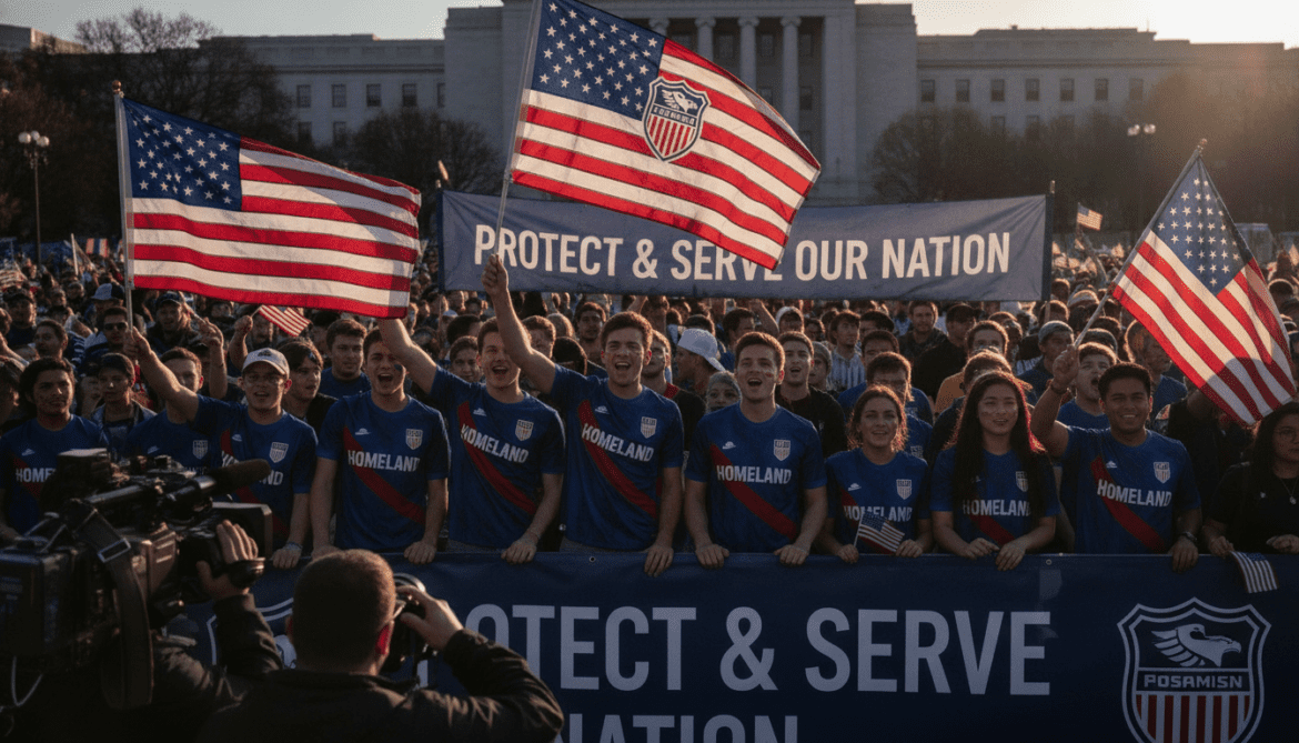 Homeland Security co-opts US national soccer team imagery for nationalist campaign