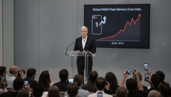 Apple warns rising storage costs could force iPhone price increases