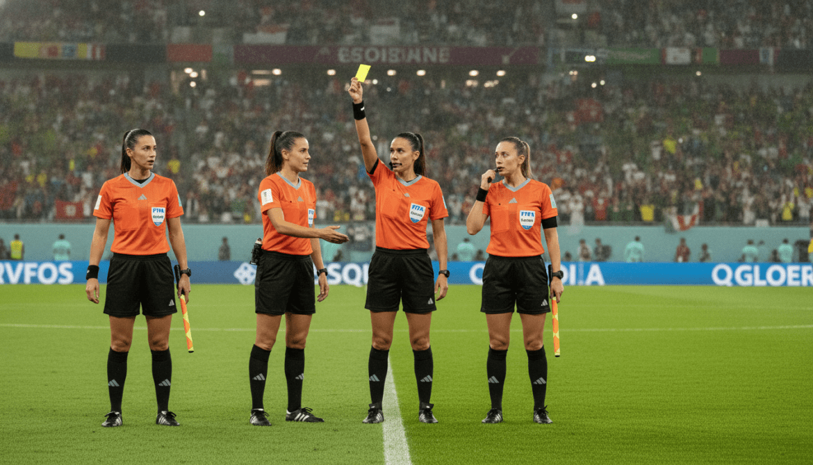 Women referees at World Cup deliver standout performance but obstacles remain