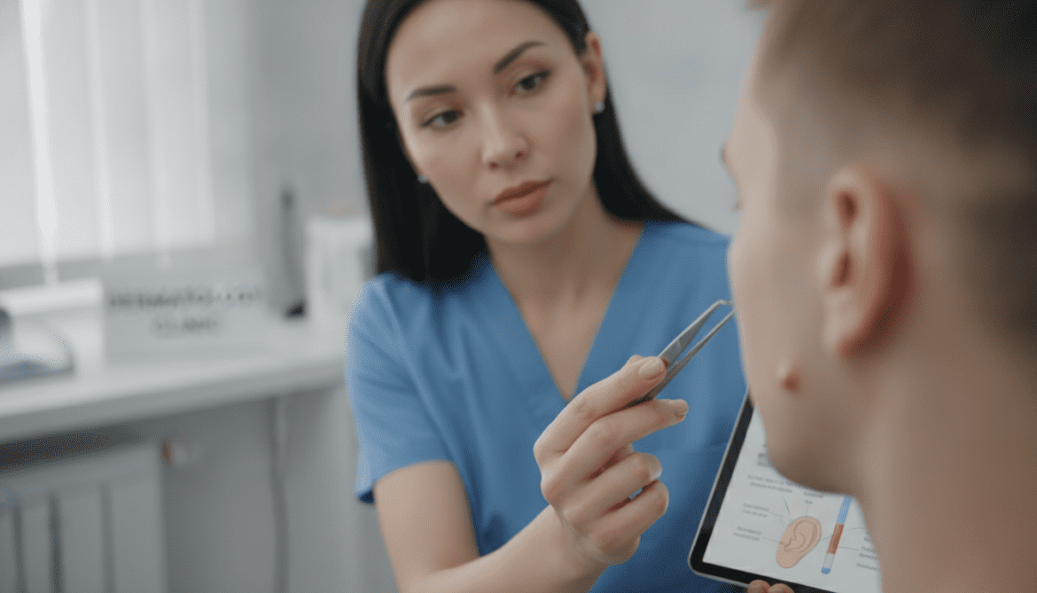 Ear Pimples: Dermatologists Warn Against Popping and Outline Safe Treatments