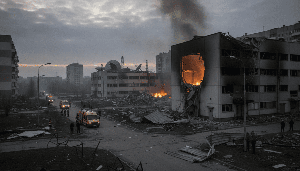 Ukraine strikes Voronezh missile electronics plant and Dubna satellite communications centre
