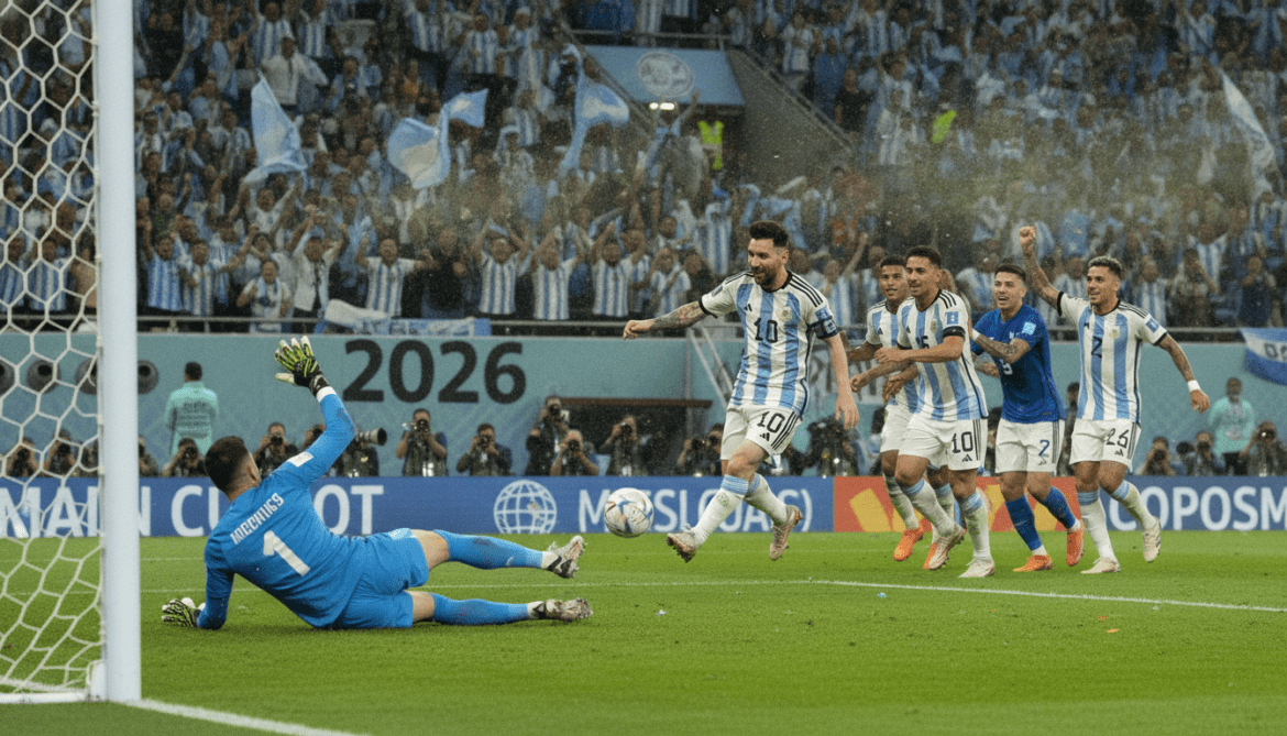 Messi breaks World Cup scoring record with 18th goal as Argentina qualify