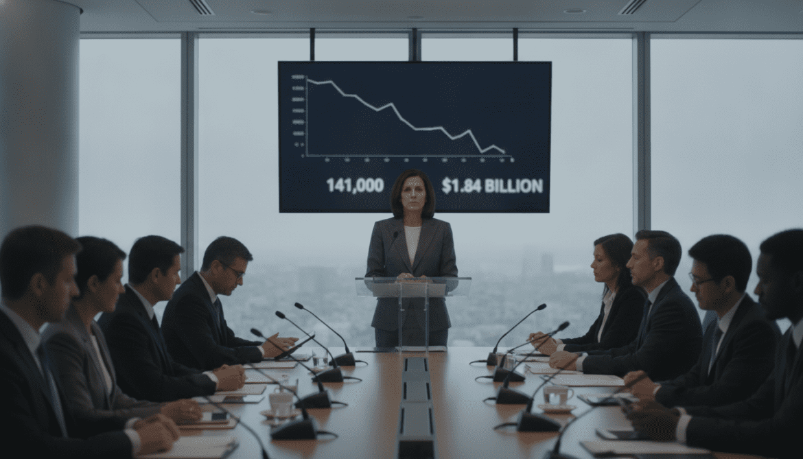Oracle reveals headcount falls to 141,000 amid $1.84 billion restructuring