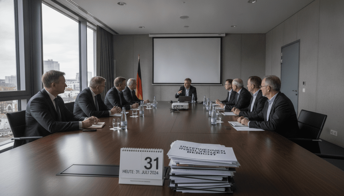 German corporate insolvencies rise 7.8 percent to 12,900 in first half