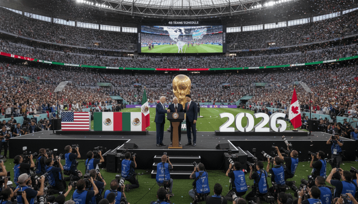 World Cup 2026 launches across USA, Mexico and Canada with 48‑team schedule