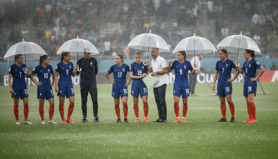 Philadelphia rain delay tests France's mental resilience at World Cup