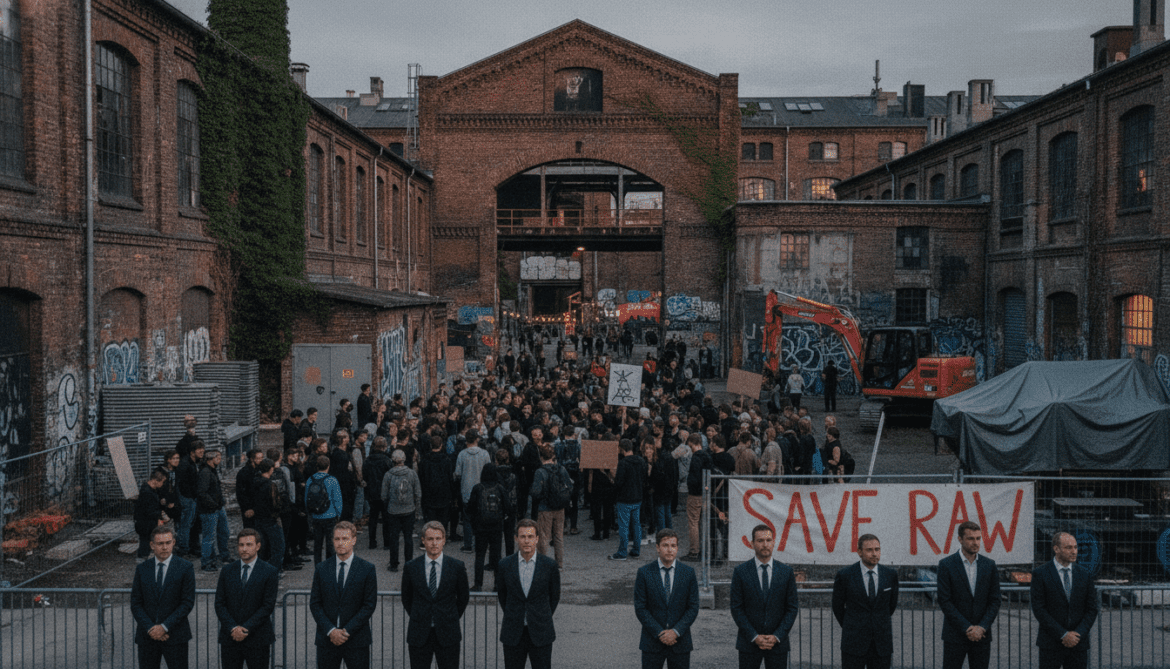 RAW Gelände Berlin faces demolition threat as developers move to evict clubs
