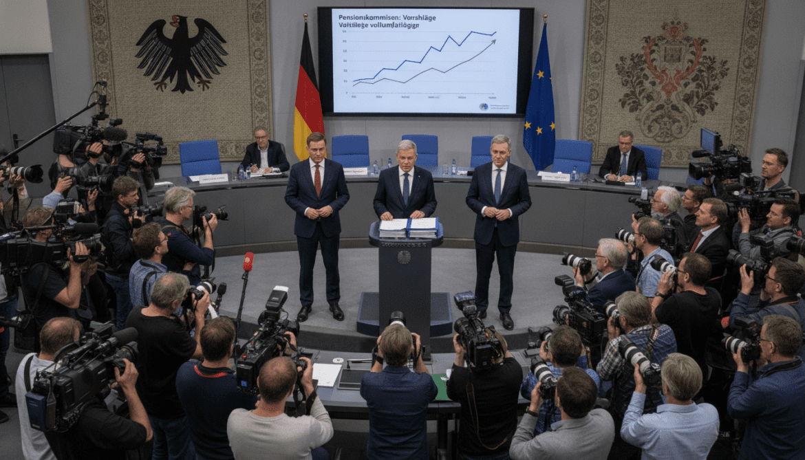 Pension reform: German coalition commits to implement commission proposals in full