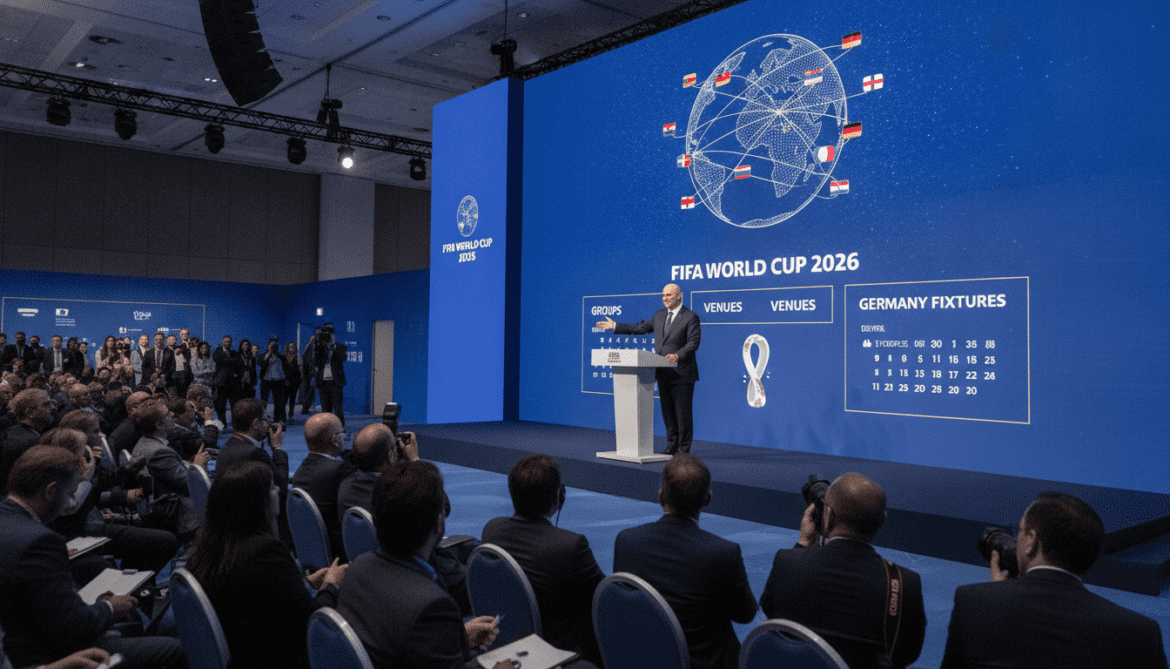 FIFA World Cup 2026 schedule reveals groups, venues and Germany fixtures