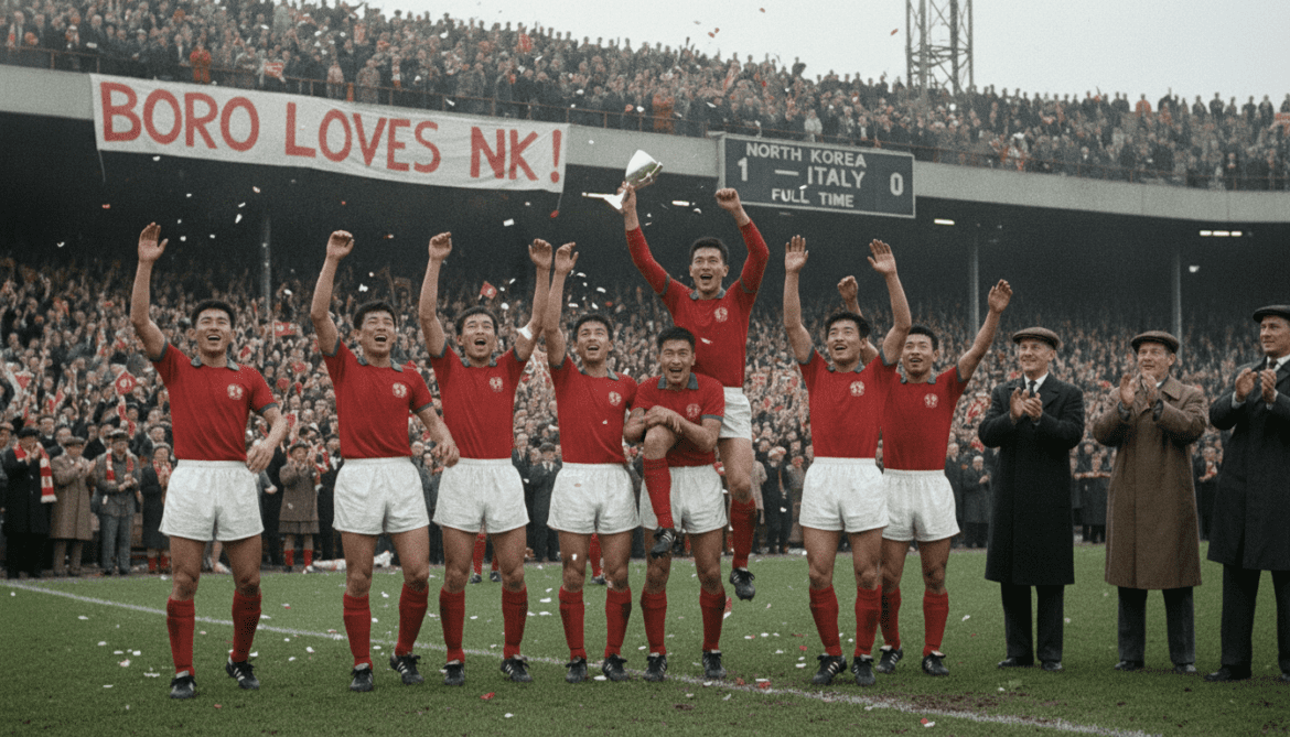 North Korea 1966 World Cup shocks Italy and wins Middlesbrough fans