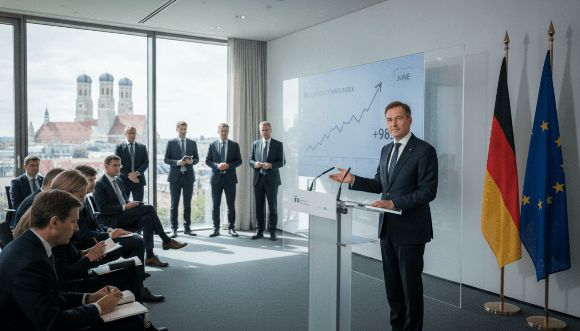 Ifo business climate rises in June as German economy eyes détente
