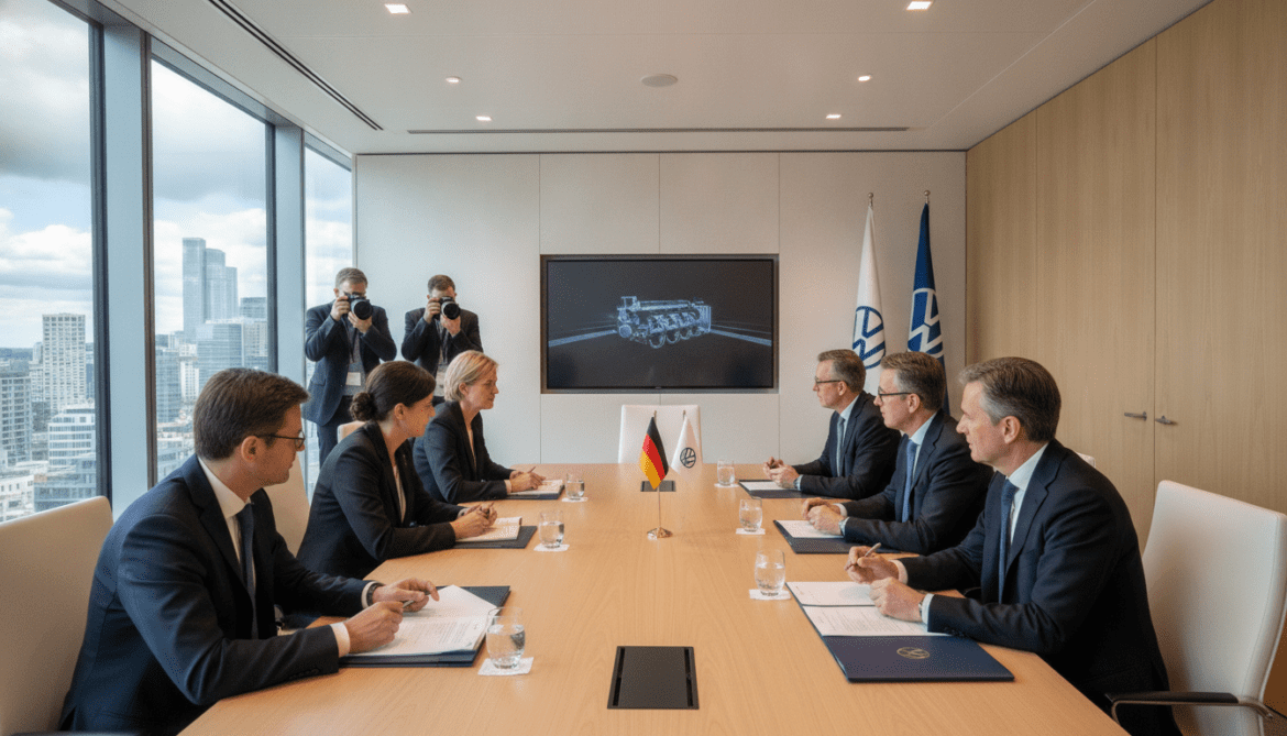 Volkswagen set to recommend bidder for Everllence ship engine maker