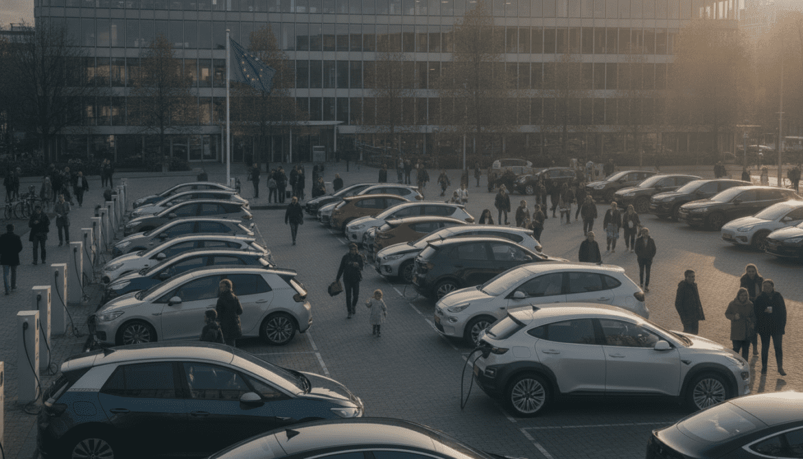 Electric cars now make up one in five new EU registrations
