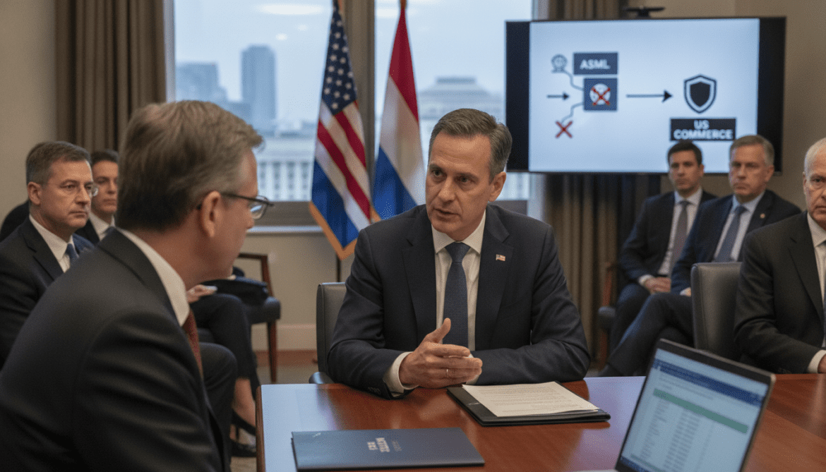 ASML faces export curbs as Dutch minister lobbies US to oppose MATCH Act