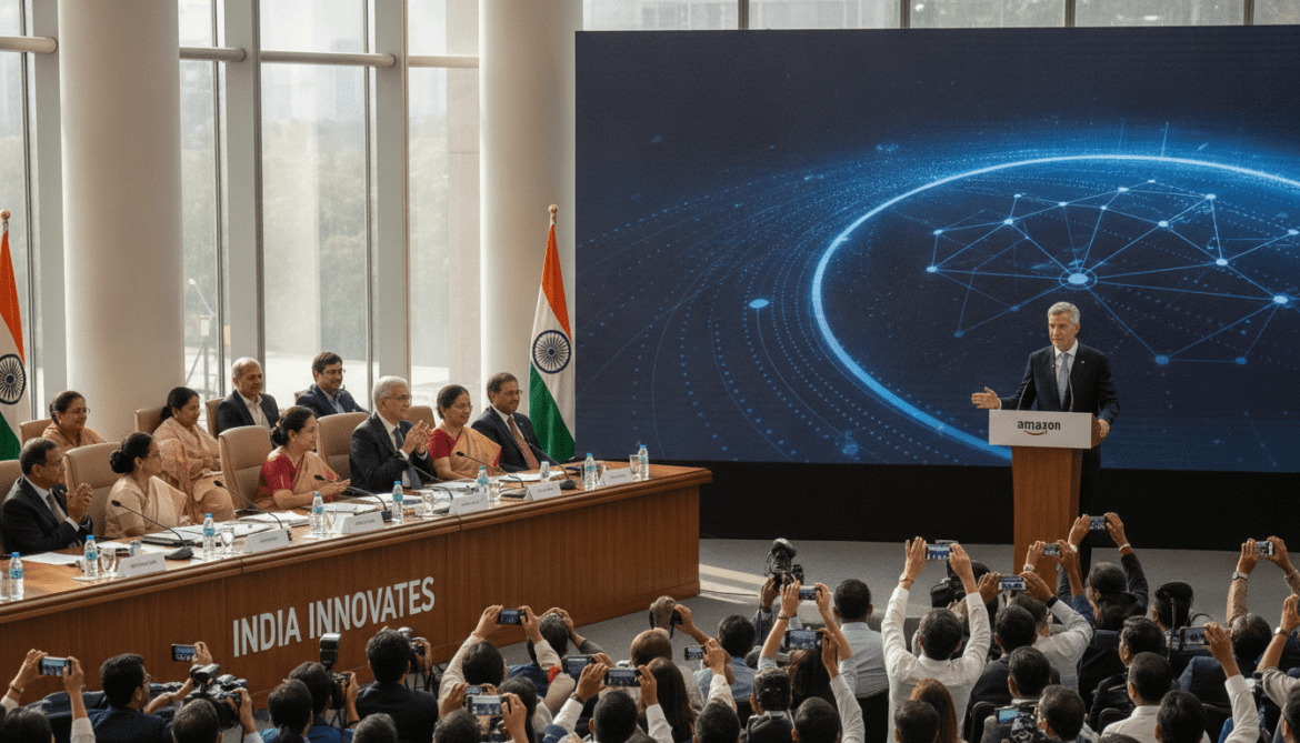 Amazon announces $13 billion AI and cloud investment in India through 2030