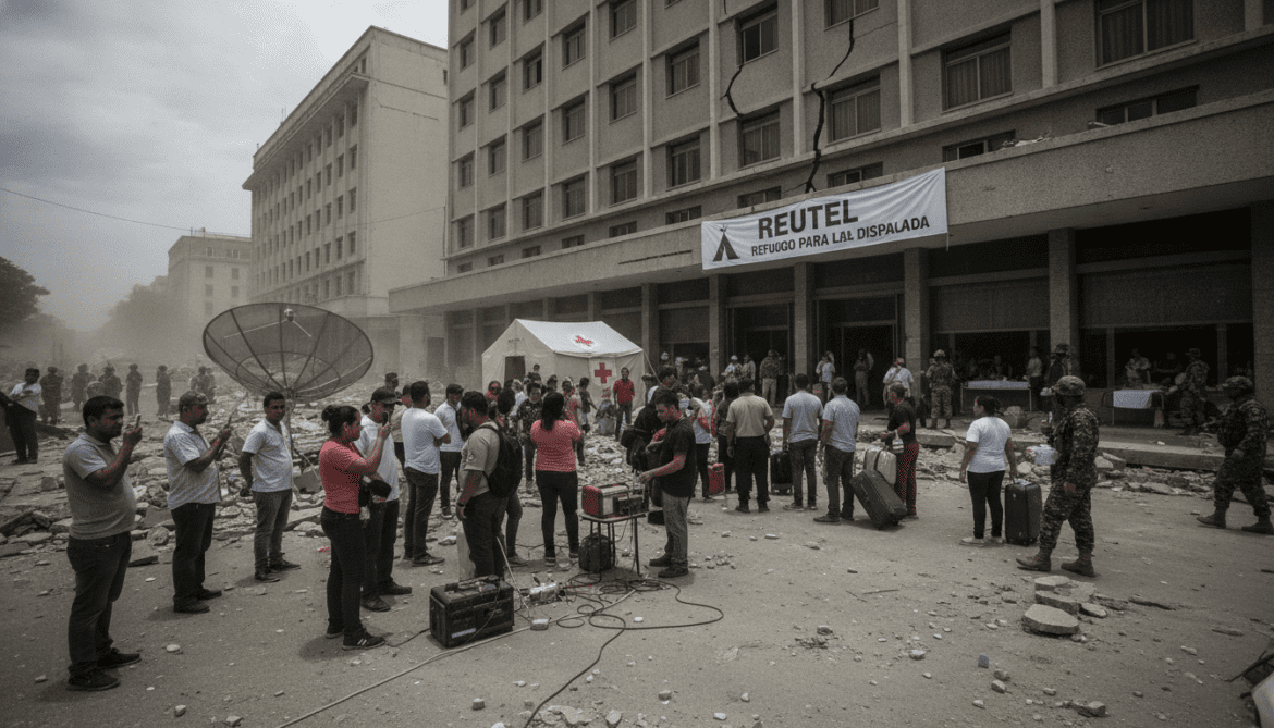Venezuela earthquake response struggles as communications crippled and hotels shelter displaced