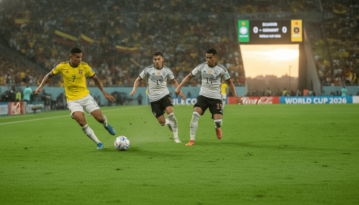 Ecuador's fast wing play tests Germany's defense in World Cup 2026