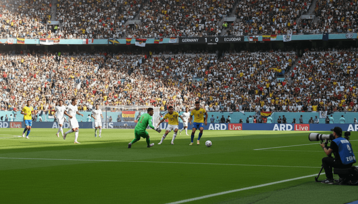 Germany meets Ecuador in World Cup group finale with ARD live coverage