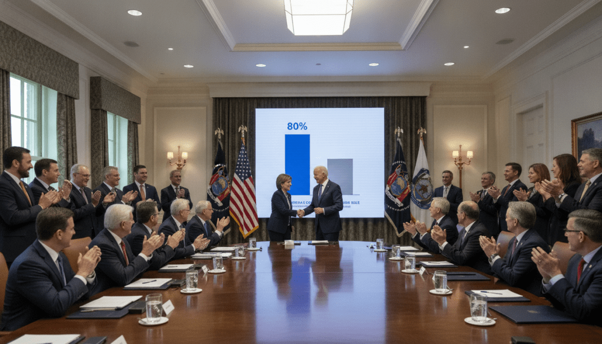 Federal and state leaders agree who orders pays rule with 80% federal compensation