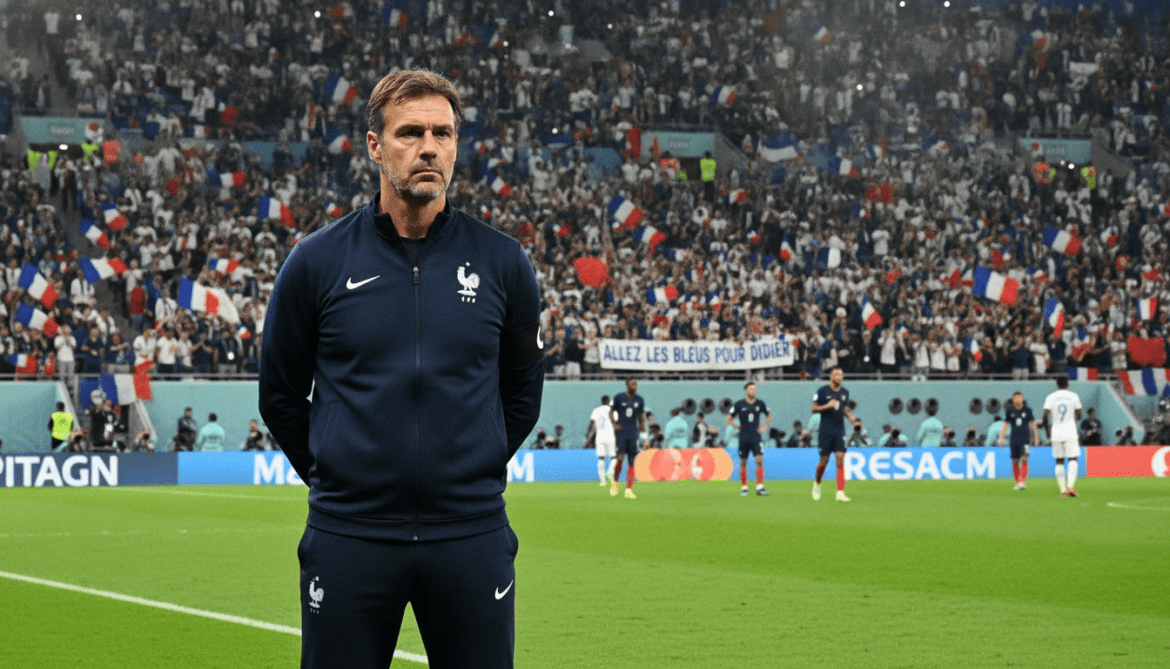 France seeks World Cup group win for grieving coach Didier Deschamps