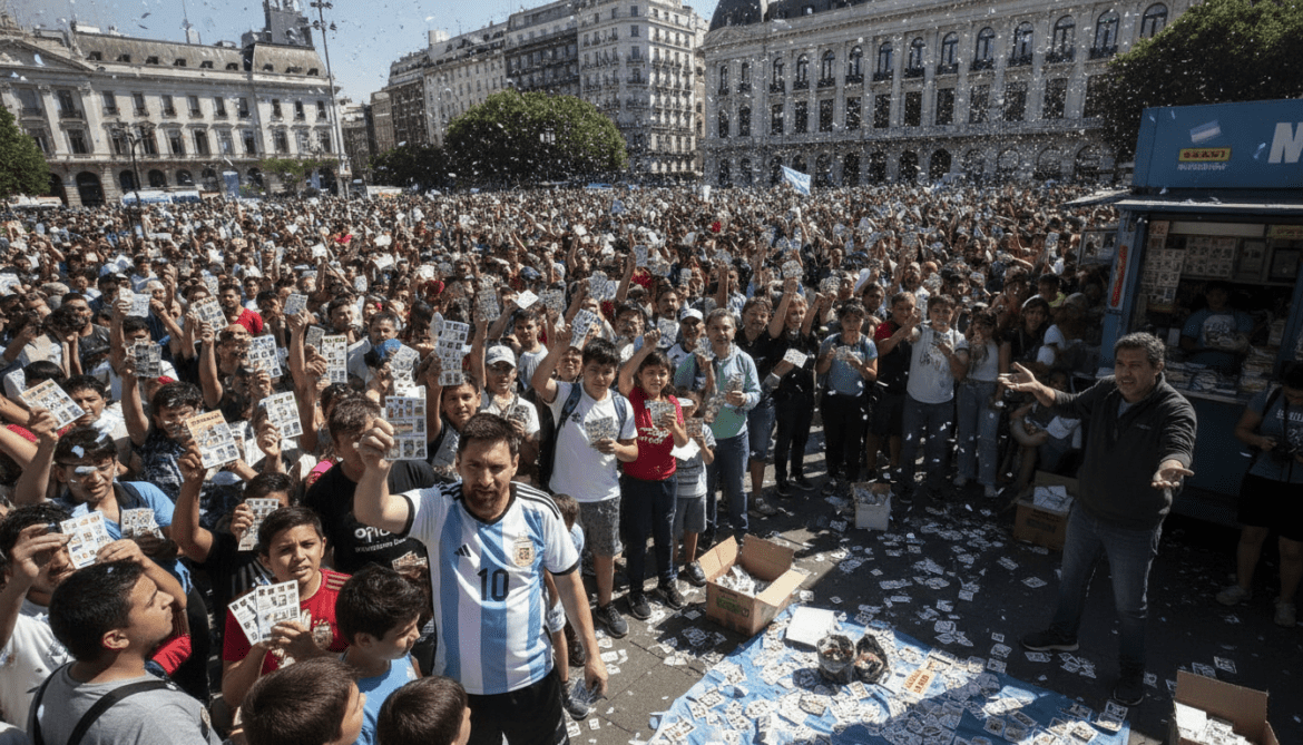 Panini World Cup album shortage fuels national sticker collecting frenzy
