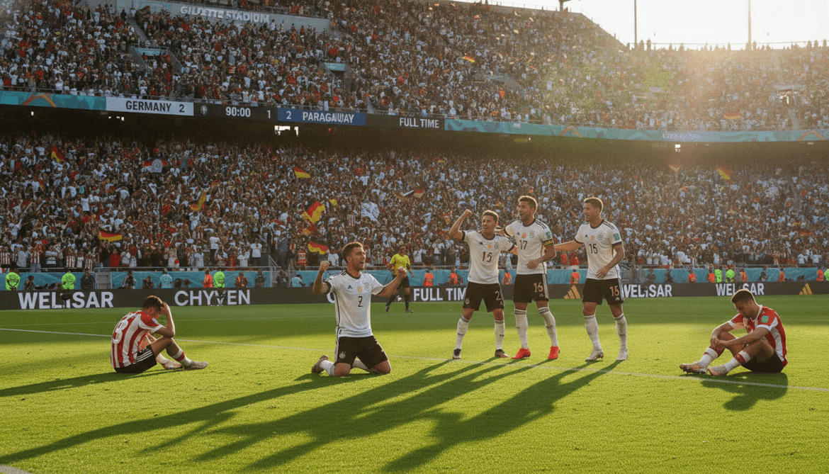 Germany confirms Paraguay as World Cup round of 32 opponent in Foxborough