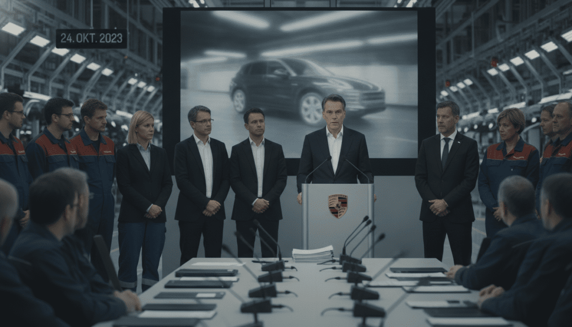 Porsche announces Cayenne production move to Leipzig requiring wage cuts