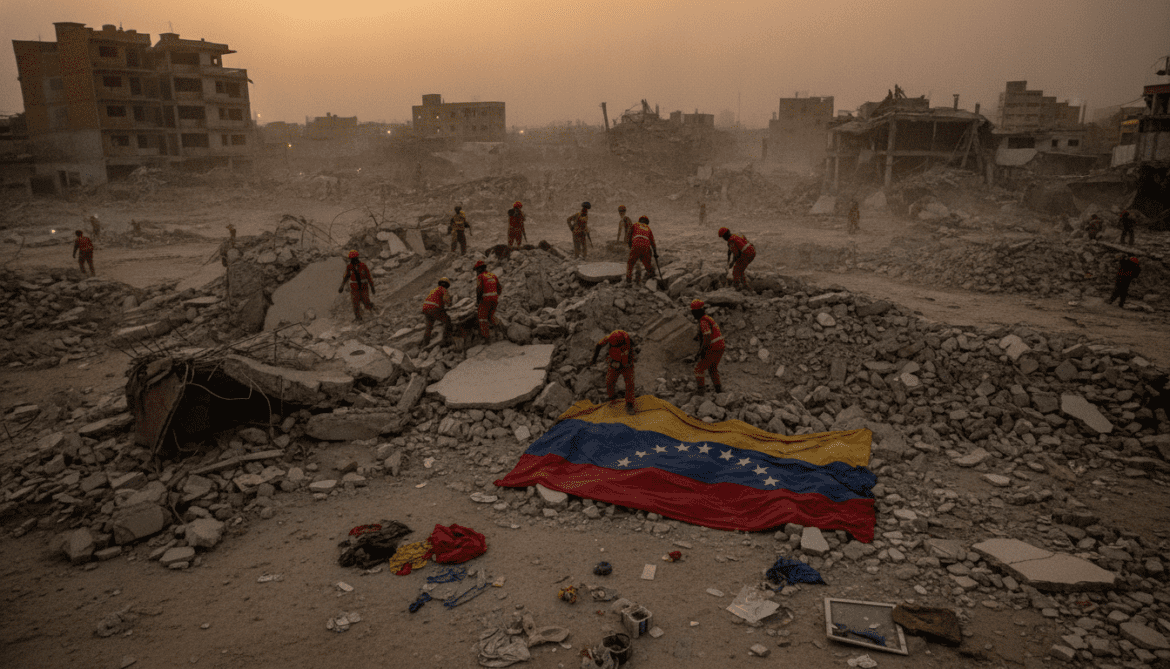 Twin Venezuela earthquakes kill at least 1,430 as rescue window closes