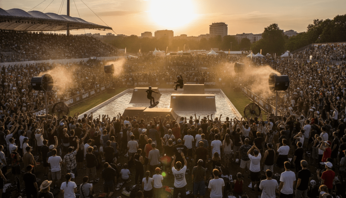 Munich Mash draws 60,000 as heat and wind challenge athletes