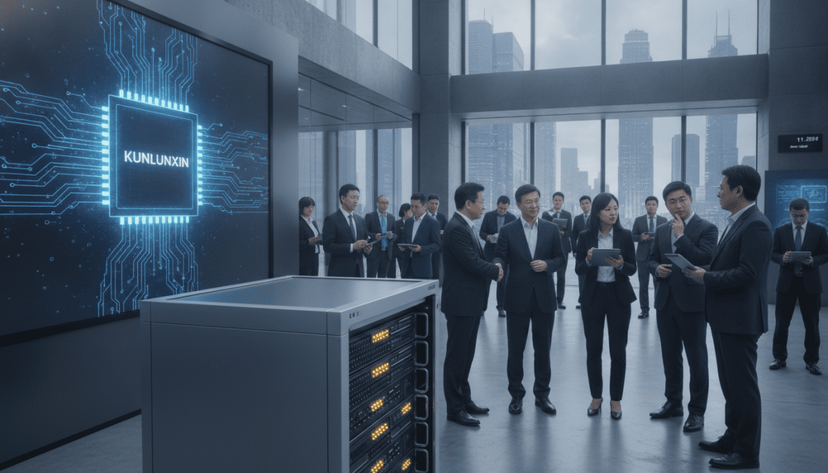 Kunlunxin expands chip sales as Tencent becomes customer and ByteDance considers adoption
