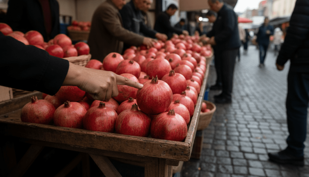 Pomegranate shoppers warned to choose heavy, slightly angular, taut-skinned fruit