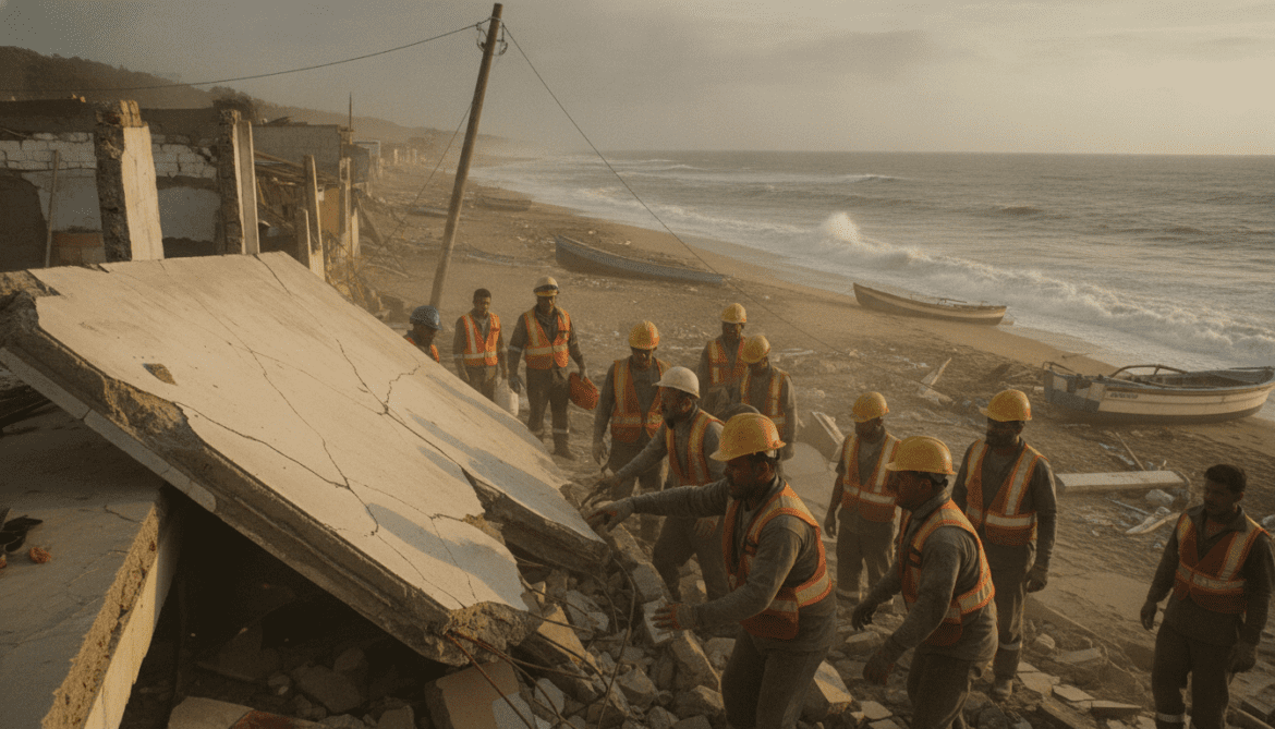 Venezuela earthquakes aftershock jolts coast as rescuers race for survivors