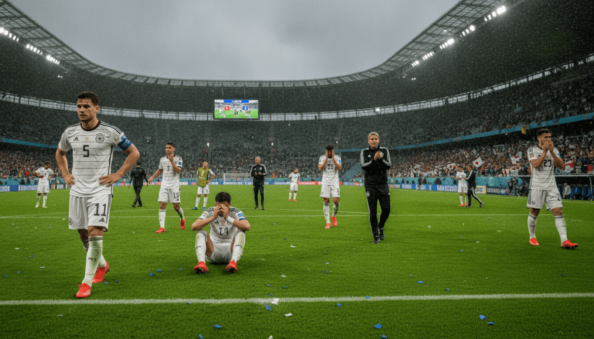 Germany national team suffers third consecutive World Cup exit, signaling decline