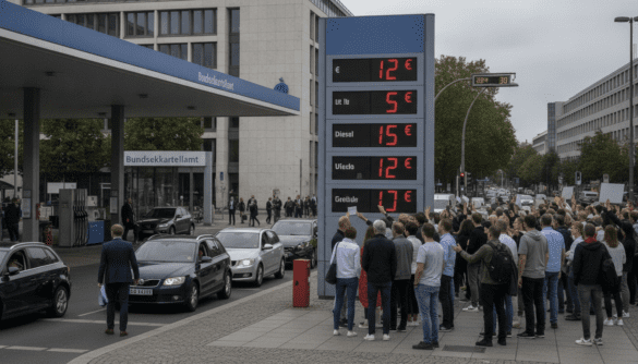 German Fuel Prices Jump Before Tankrabatt Ends as Antitrust Office Warns