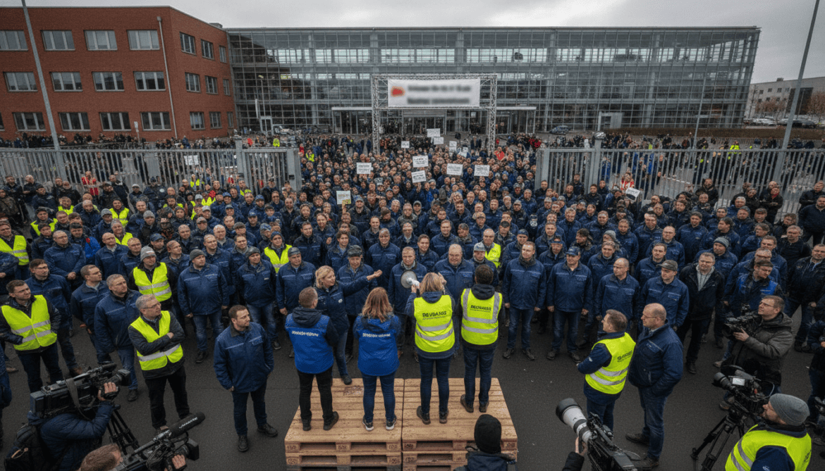 Audi Neckarsulm workers demand VW launch affordable electric model to save jobs