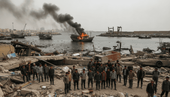 Bandar Abbas fishermen left stranded after US strikes destroy harbor infrastructure